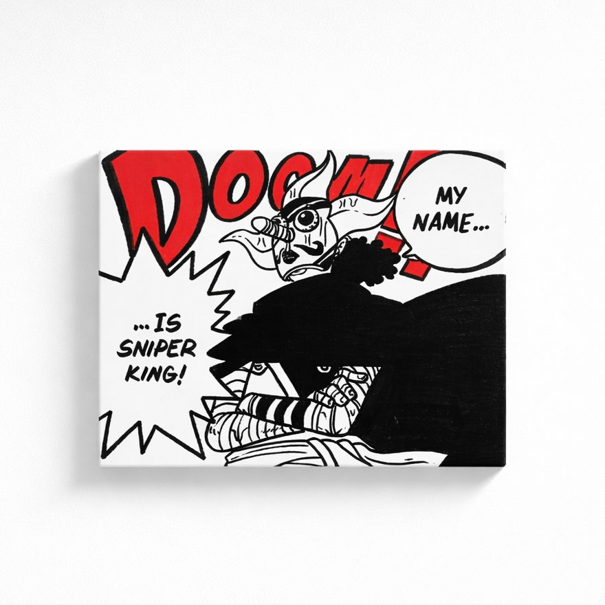 "Sogeking 367" Manga Canvas A4