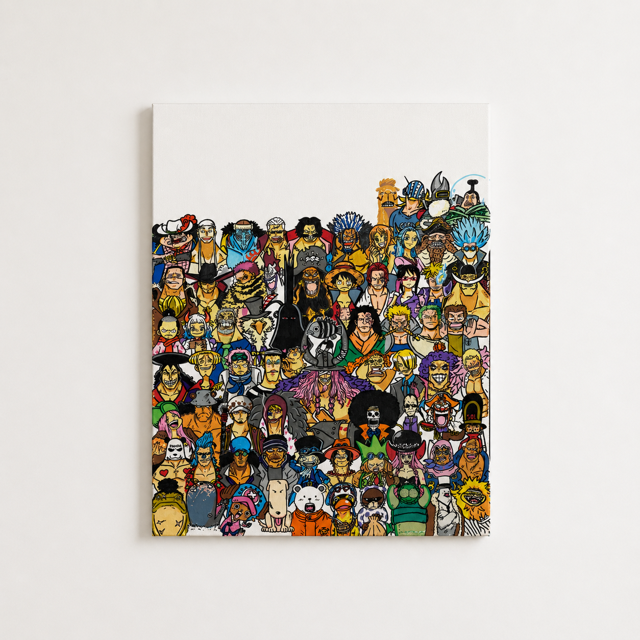 "Faces of the Grand Line" - OP Canvas